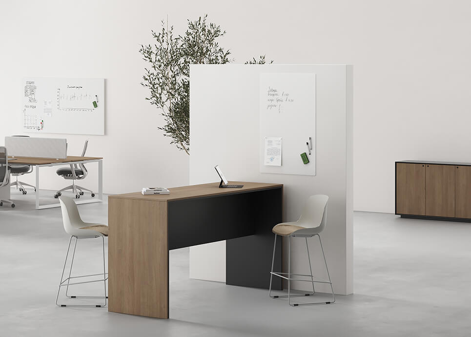 Verona Counter High Meeting Table